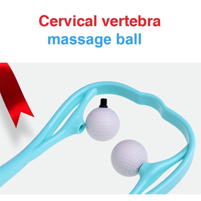 (US) Dual Ball Massage Roller (Neck/Arm/Leg)