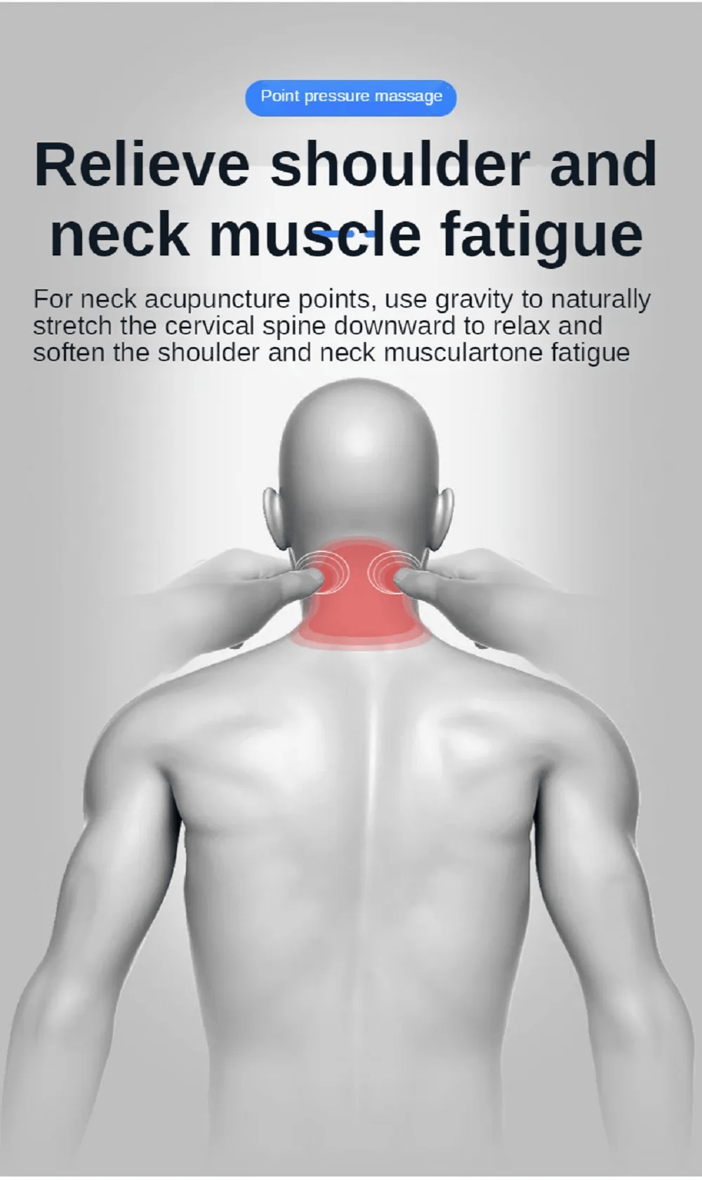 Cervical Traction Pillow (Neck Stretch|Posture Correction)