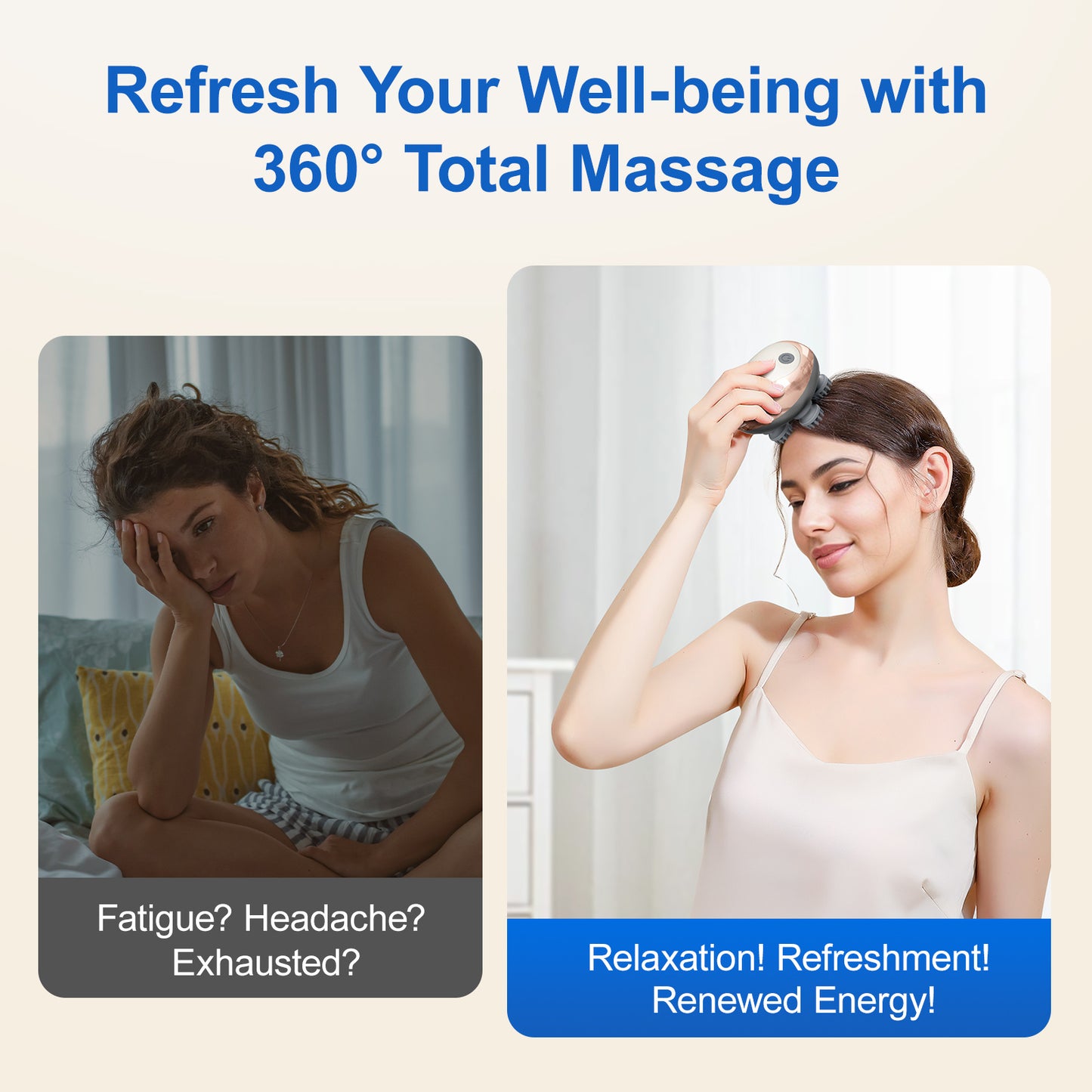 (US) Scalp Relaxation 3D Massage Comb (2025 Model)