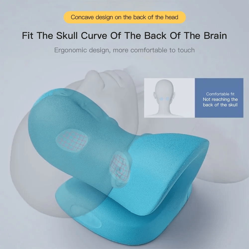 Cervical Traction Pillow (Neck Stretch|Posture Correction)
