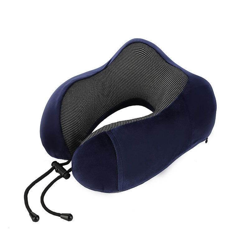Comfort Travel Neck Pillow (Memory Foam | for Office & Flights)