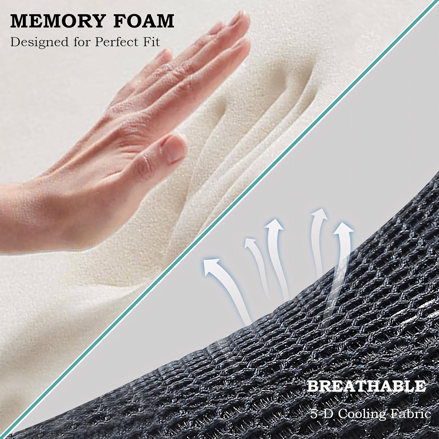 (US) Neck And Back Deep Acupressure Massager Full Body Massage Pillow