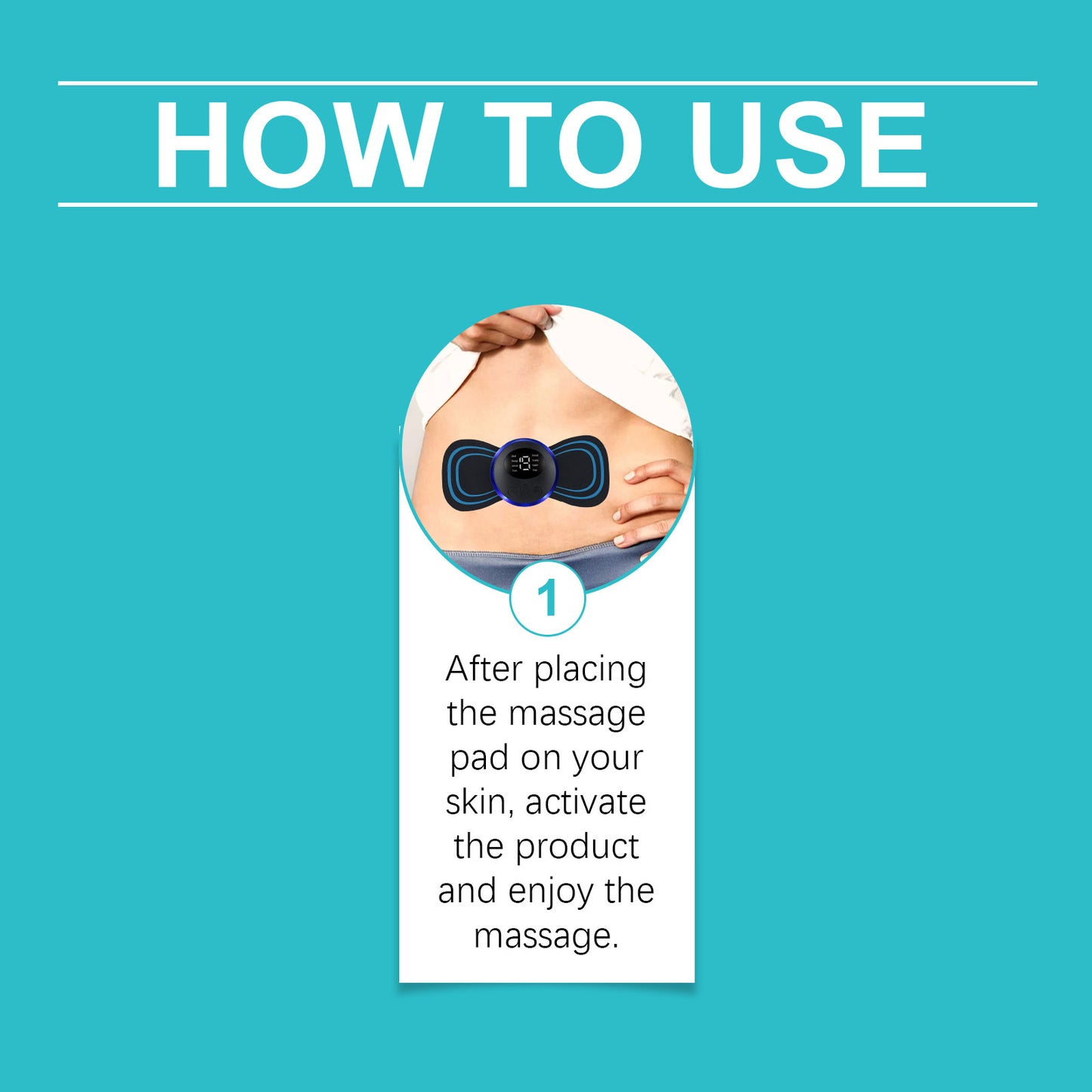 (US) Portable Vibrating Body Massager – Relax & Circulation Support