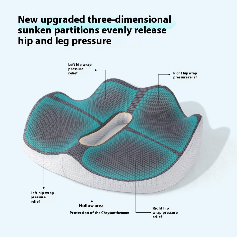 3D Ergonomic Orthopedic Seat Cushion
