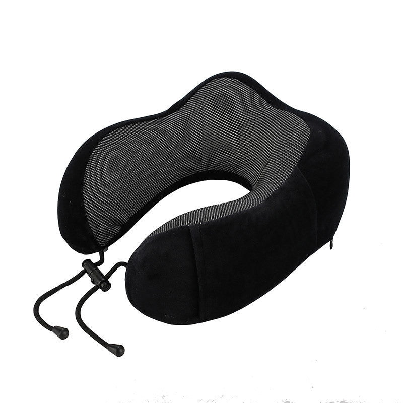 Comfort Travel Neck Pillow (Memory Foam | for Office & Flights)