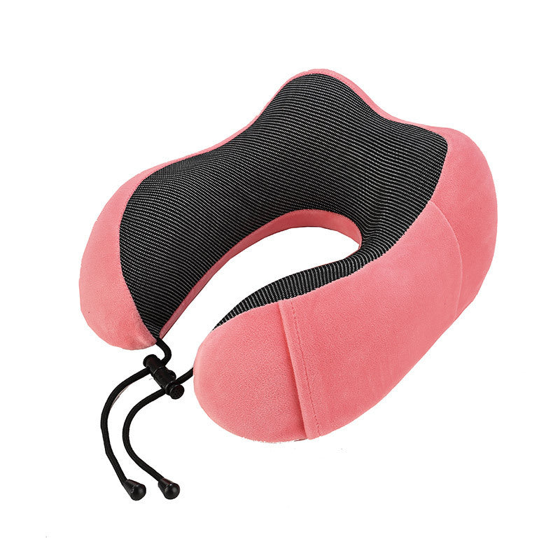 Comfort Travel Neck Pillow (Memory Foam | for Office & Flights)
