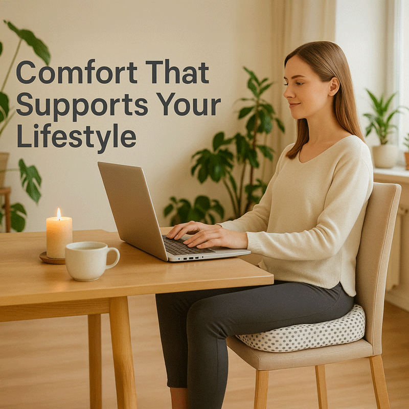 (US) Orthopedic Posture Cushion (Tailbone/Back/Hip Pain Relief)
