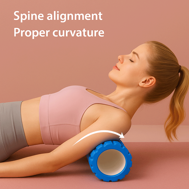 Medium Textured Foam Roller (Size 12"-13"-17")
