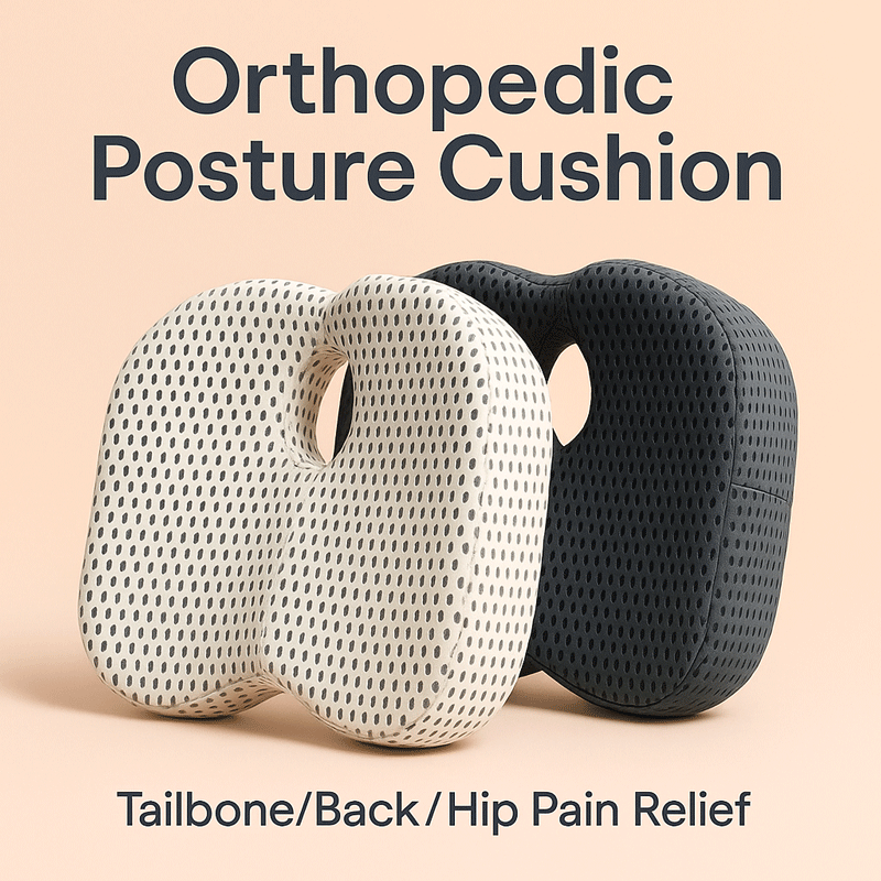 (US) Orthopedic Posture Cushion (Tailbone/Back/Hip Pain Relief)