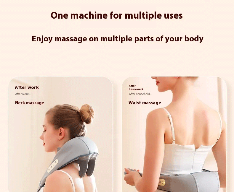 Multi-Area Heated Kneading Massage (Neck-Shoulder)
