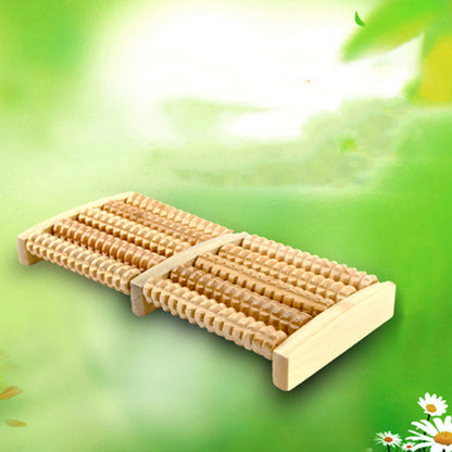 Wooden Foot Massage Roller