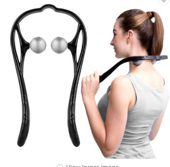 (US) Dual Ball Massage Roller (Neck/Arm/Leg)