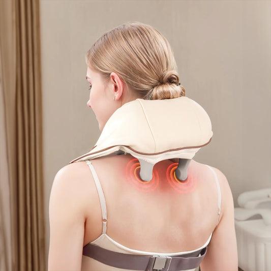 (US) Multi-Area Heated Kneading Massage (Neck-Shoulder)