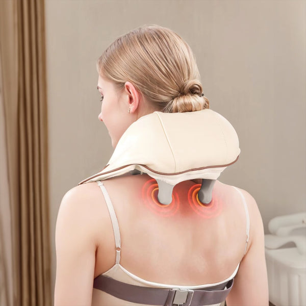(US) Multi-Area Heated Kneading Massage (Neck-Shoulder)