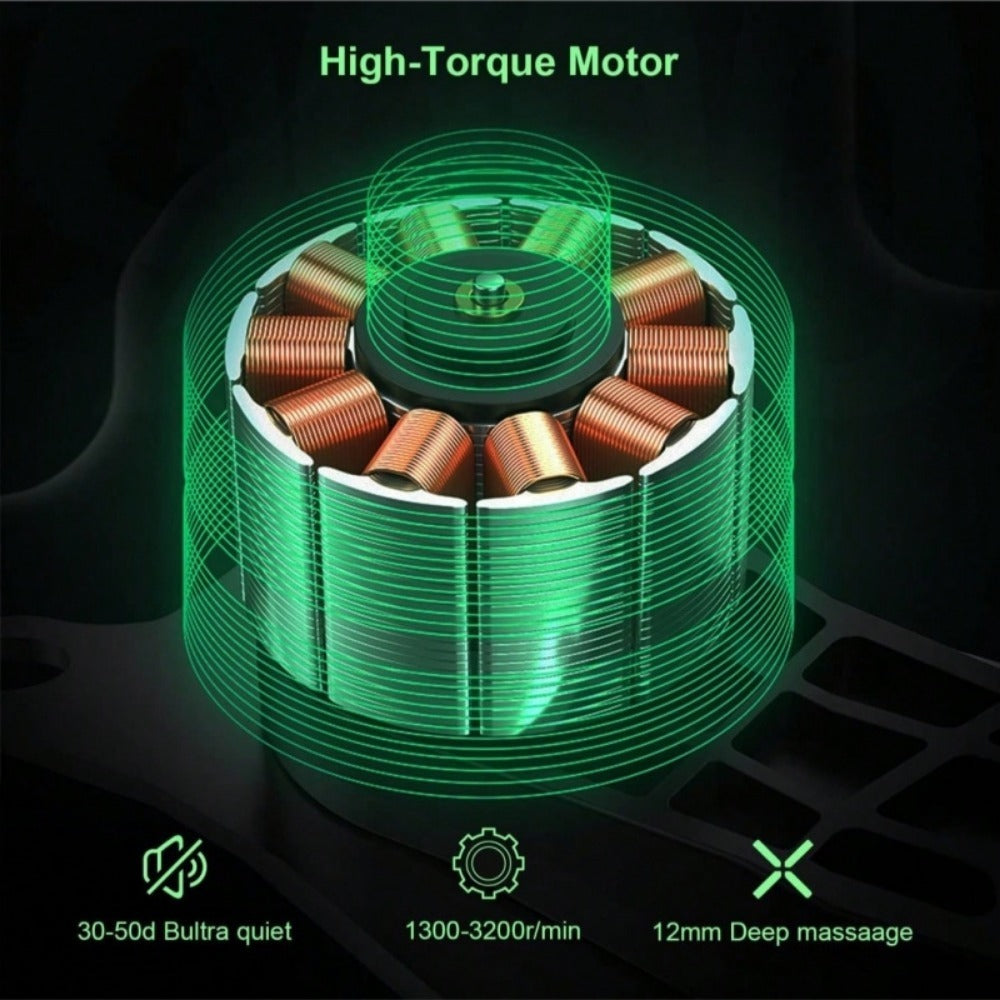(US) Deep Tissue Percussion Massage Gun