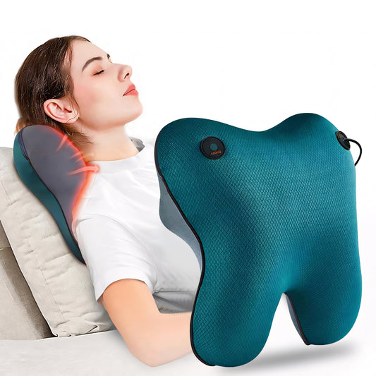 (US) Neck And Back Deep Acupressure Massager Full Body Massage Pillow