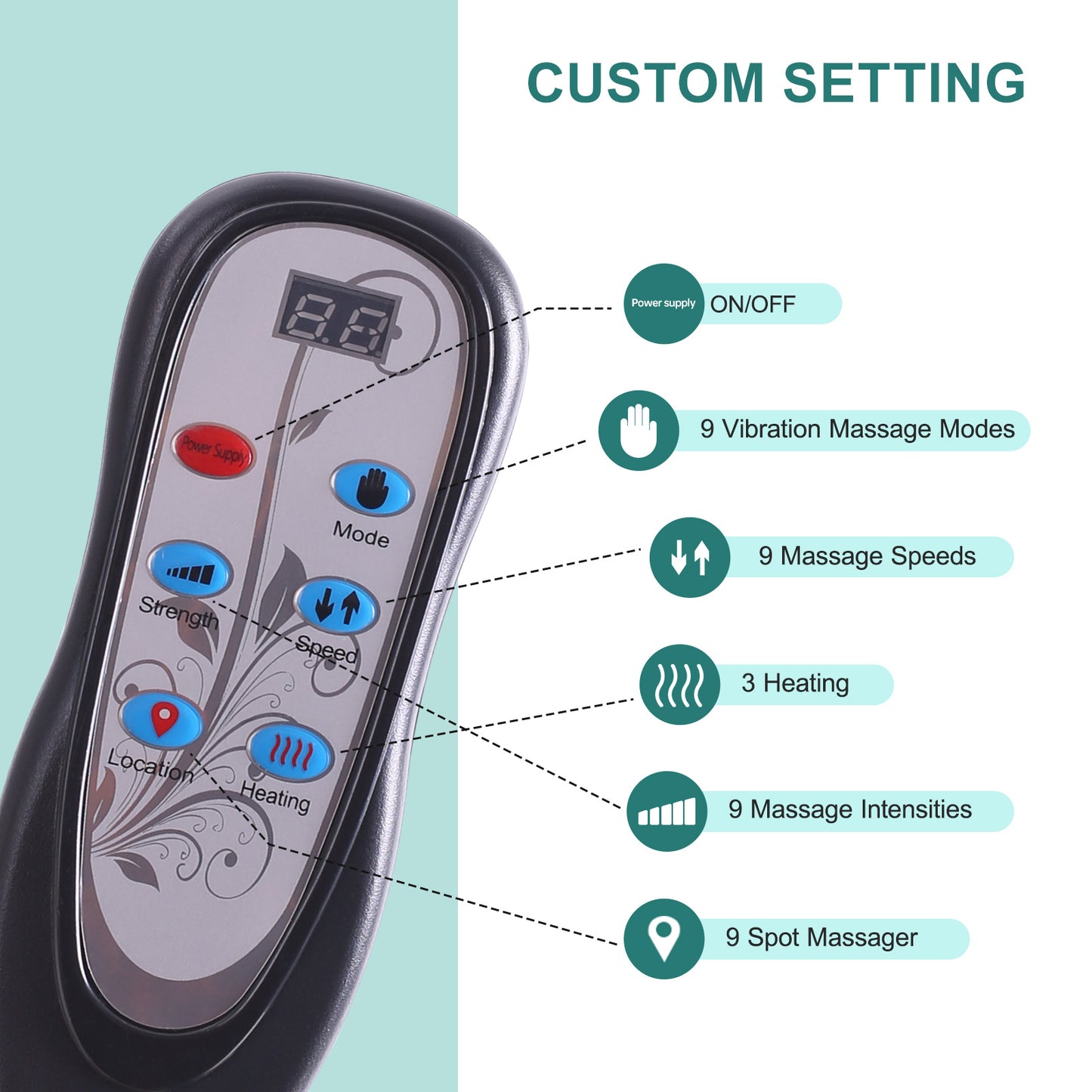 (US) 2025 Newest Upgraded Full Body Massage Cushion
