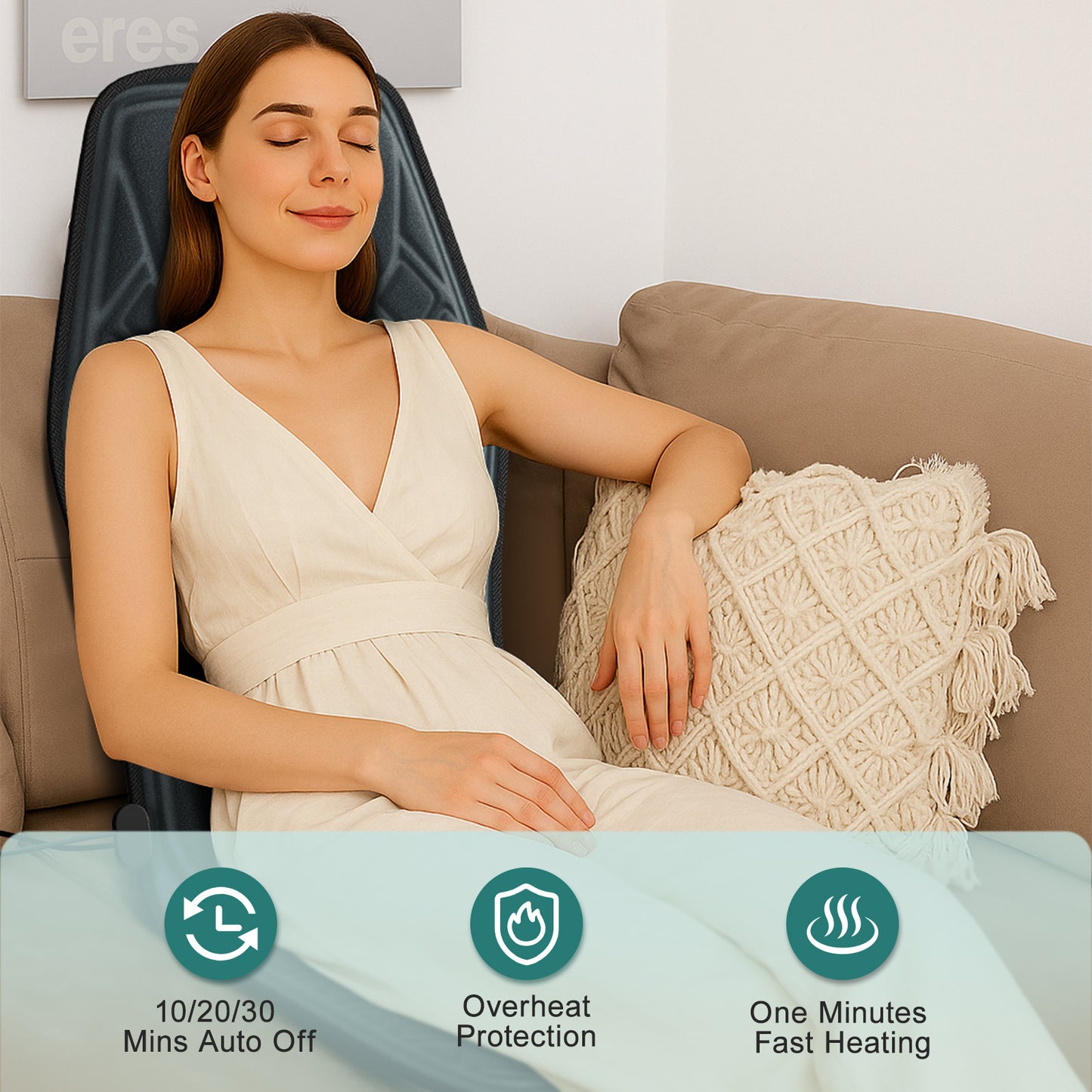 (US) 2025 Newest Upgraded Full Body Massage Cushion