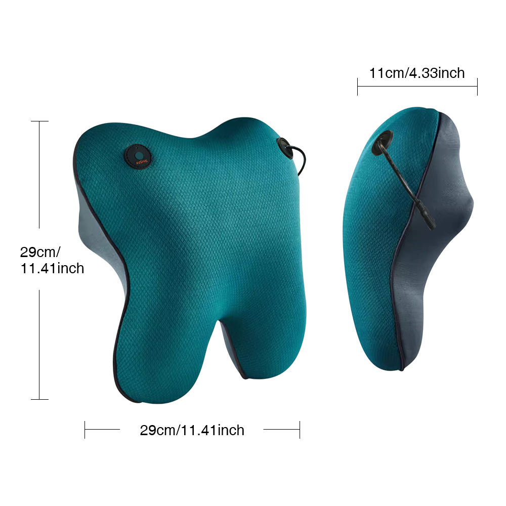 (US) Neck And Back Deep Acupressure Massager Full Body Massage Pillow
