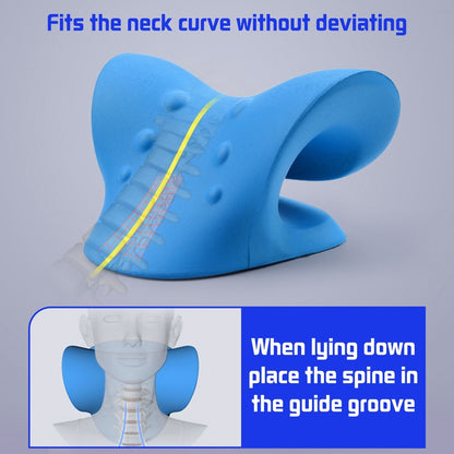 Cervical Traction Pillow (Neck Stretch|Posture Correction)