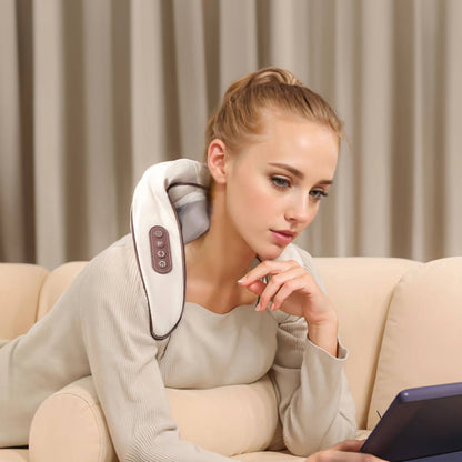 (US) Multi-Area Heated Kneading Massage (Neck-Shoulder)