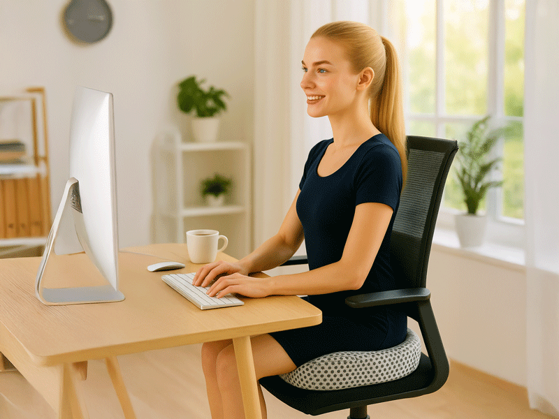 (US) Orthopedic Posture Cushion (Tailbone/Back/Hip Pain Relief)