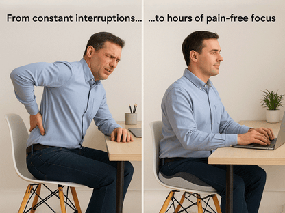 3D Ergonomic Orthopedic Seat Cushion