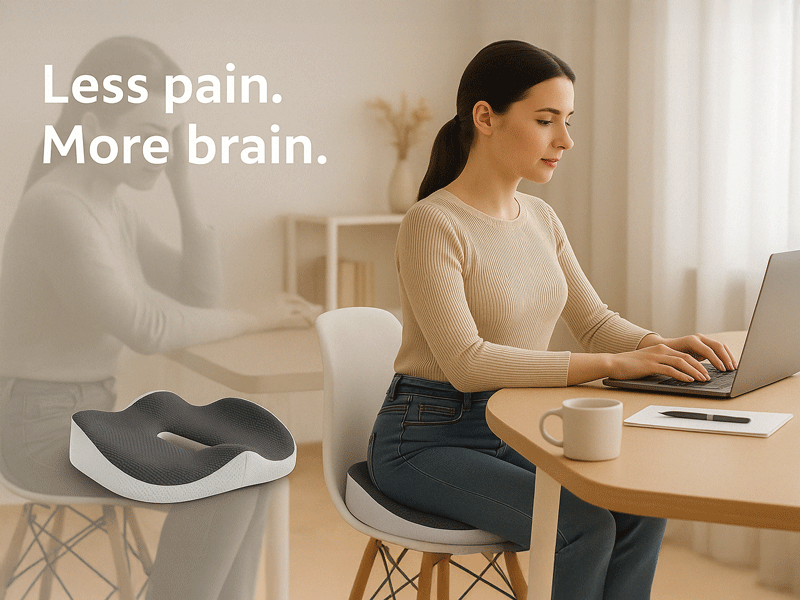 3D Ergonomic Orthopedic Seat Cushion