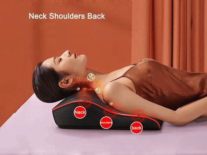 Ergonomic Thermal Massage Cushion (Neck-Shoulder-Back)