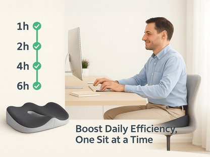 3D Ergonomic Orthopedic Seat Cushion