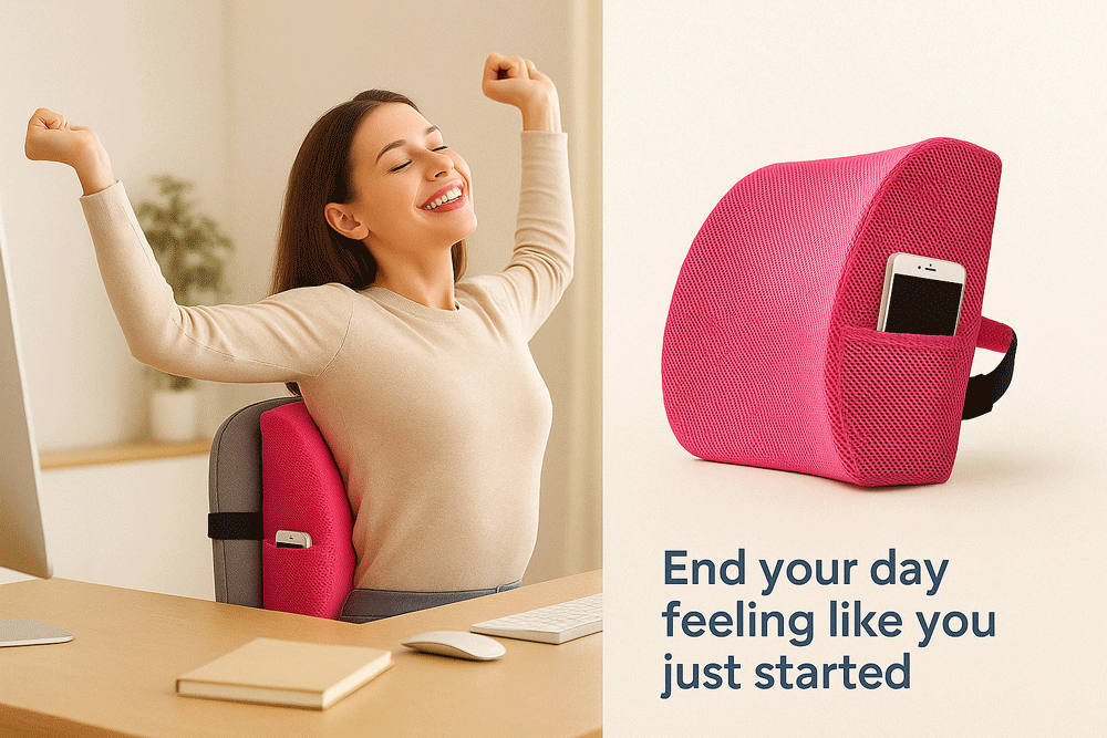 Lumbar Support Pillow (Chair Pillow)