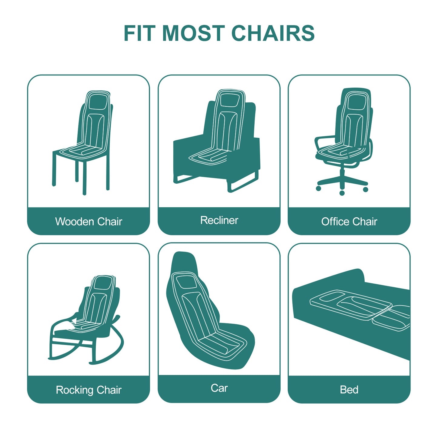 (US) 2025 Newest Upgraded Full Body Massage Cushion