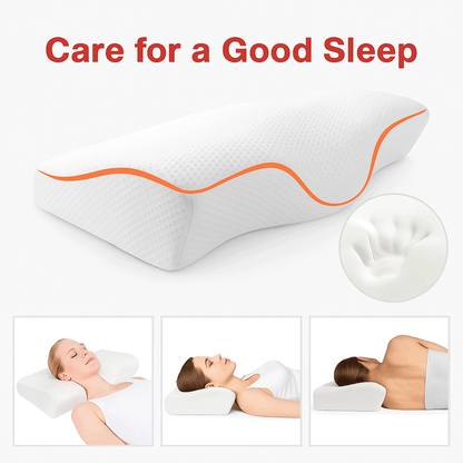 Ergonomic Contour Pillow (Orthopedic Cervical Support)