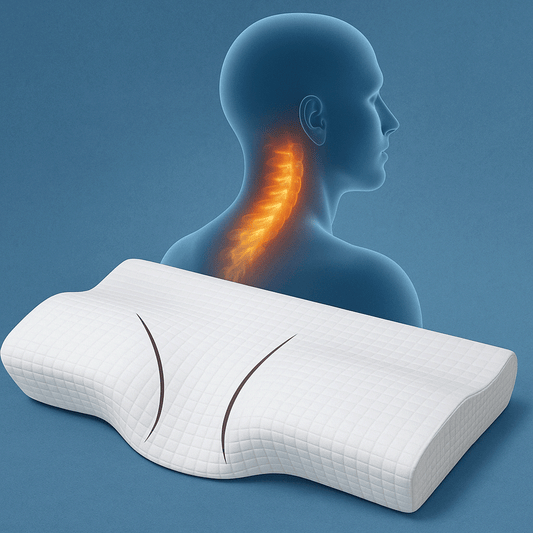 Ergonomic Contour Pillow (Orthopedic Cervical Support)