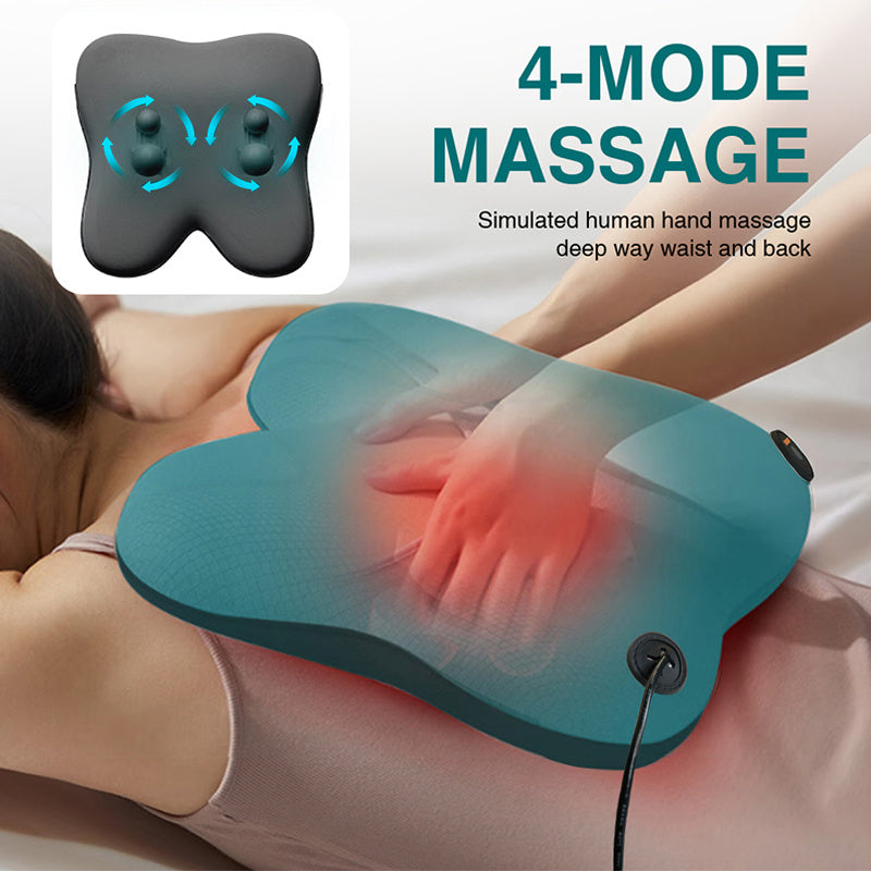 (US) Neck And Back Deep Acupressure Massager Full Body Massage Pillow