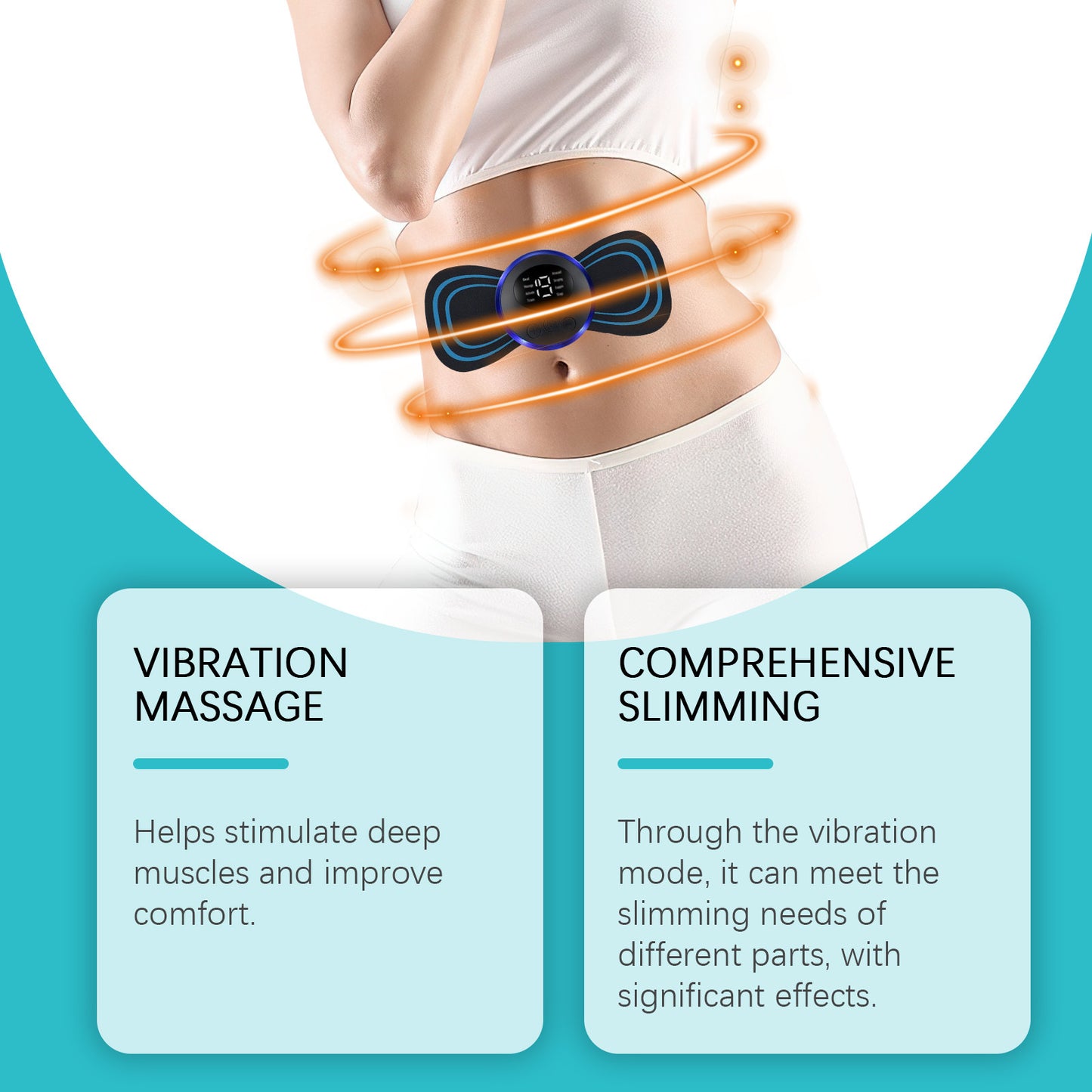 (US) Portable Vibrating Body Massager – Relax & Circulation Support