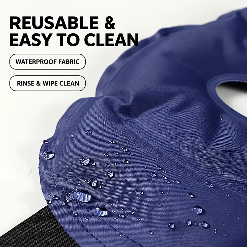Hands-Free Gel Knee Pack (Hot & Cold • Reusable • Velcro Strap)