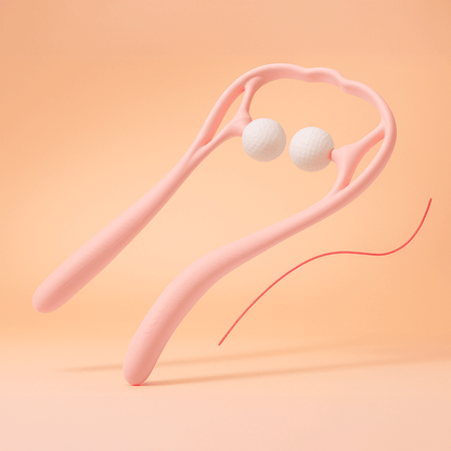 (US) Dual Ball Massage Roller (Neck/Arm/Leg)