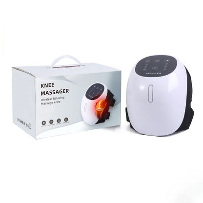 4-in-1 Knee Massager – Air Compression, Vibration, Red Light & Heat
