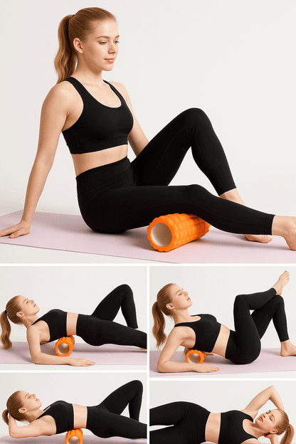 Medium Textured Foam Roller (Size 12"-13"-17")