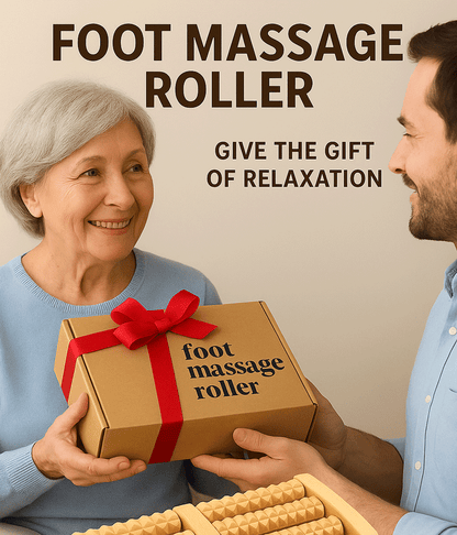 Wooden Foot Massage Roller