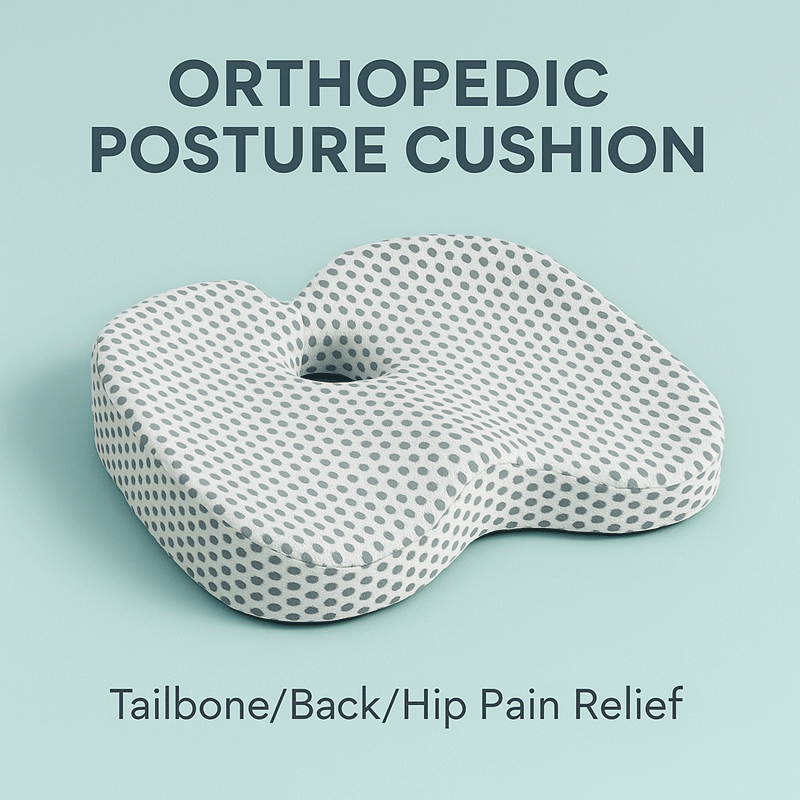 (US) Orthopedic Posture Cushion (Tailbone/Back/Hip Pain Relief)