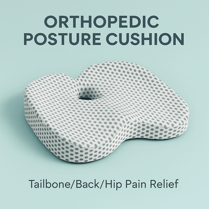 (US) Orthopedic Posture Cushion (Tailbone/Back/Hip Pain Relief)