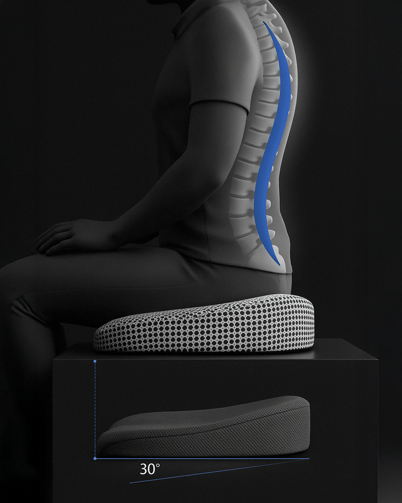 (US) Orthopedic Posture Cushion (Tailbone/Back/Hip Pain Relief)