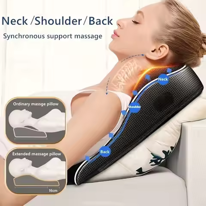 Ergonomic Thermal Massage Cushion (Neck-Shoulder-Back)