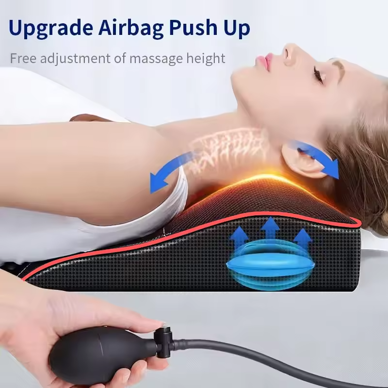 Ergonomic Thermal Massage Cushion (Neck-Shoulder-Back)